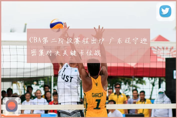 CBA第二阶段赛程出炉 广东辽宁迎密集对决关键卡位战